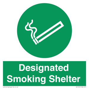 Designated Smoking Shelter
